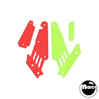 HARRY POTTER (JJP) Fluorescent Guard GREEN/RED (4)