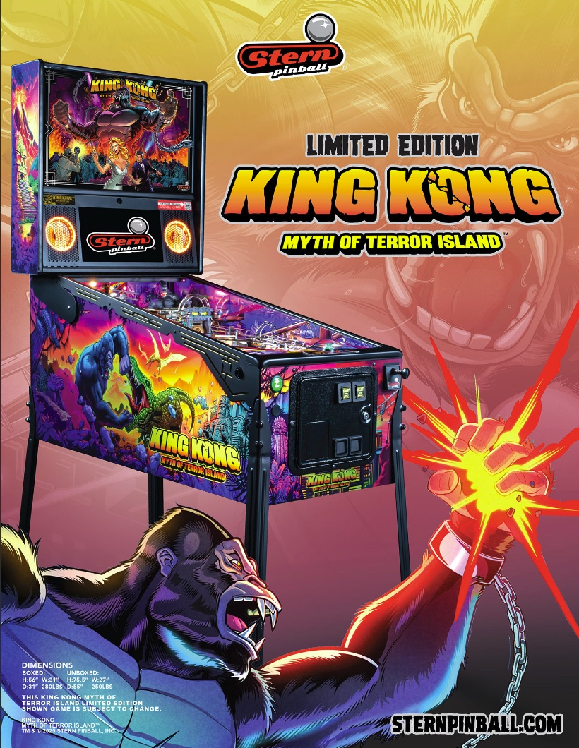 KING KONG LE (Stern) Flyer