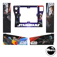 STAR WARS PRO (Stern) Cabinet decal set (5) 820-78J5-XX