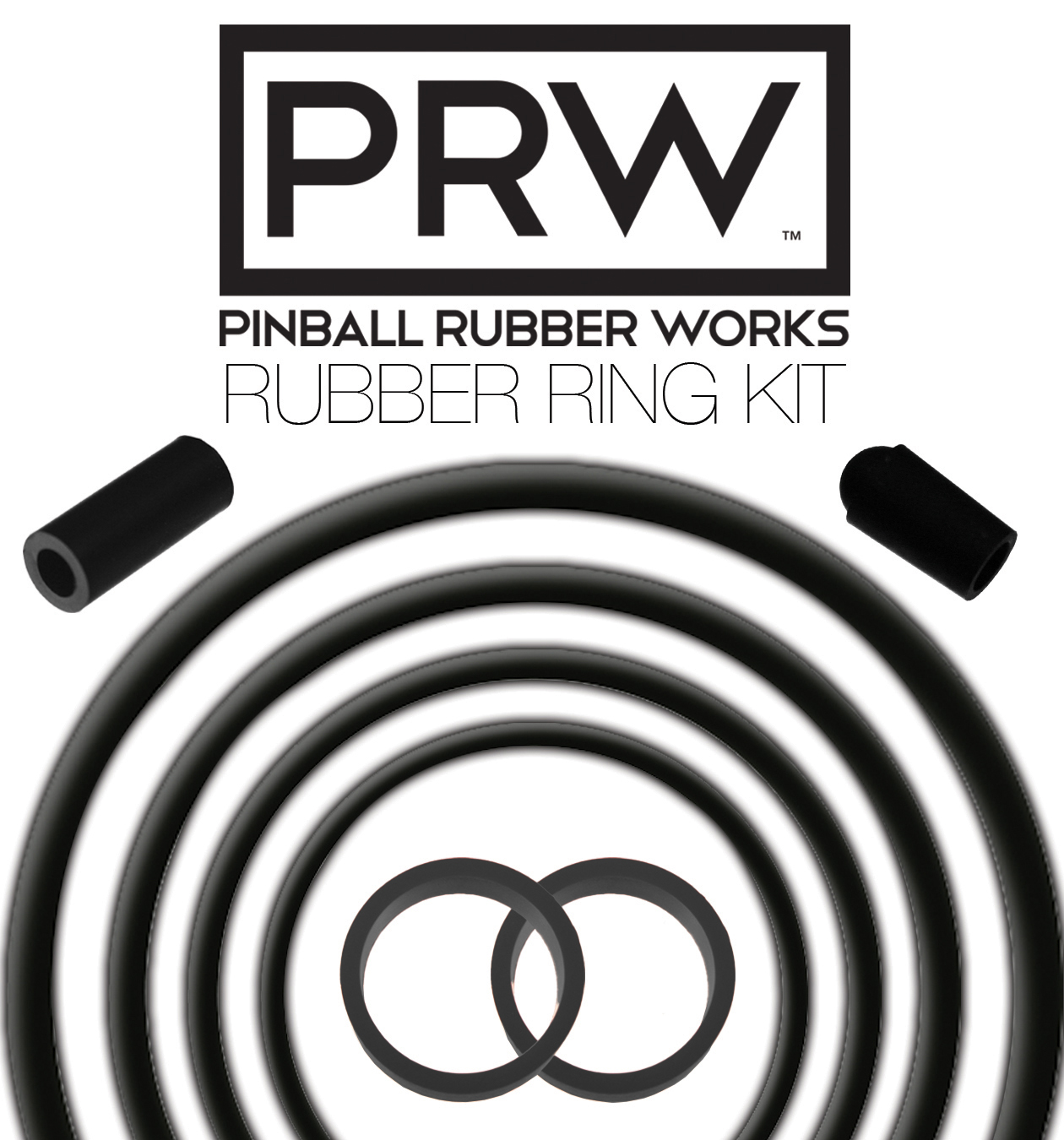 POKEMON (Stern) Rubber Ring Kit BLACK