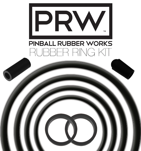 POKEMON (Stern) Rubber Ring Kit BLACK