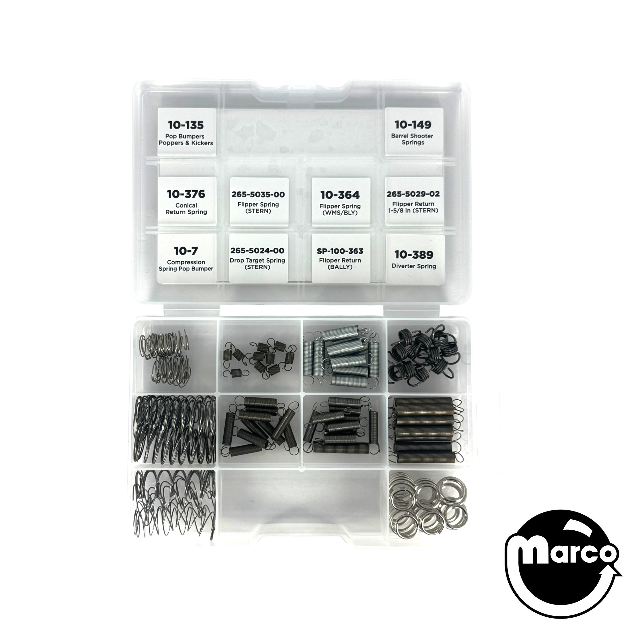 100+ Piece Essential Pinball Spring Kit