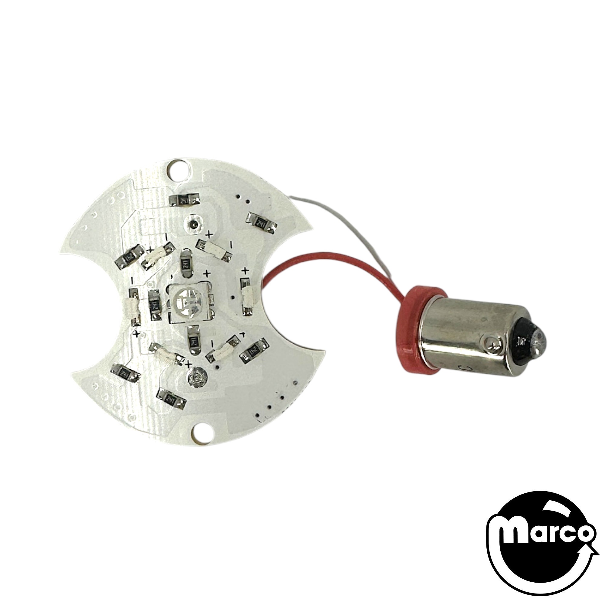 Pop Bumper Bayonet Economy LED Pad RED