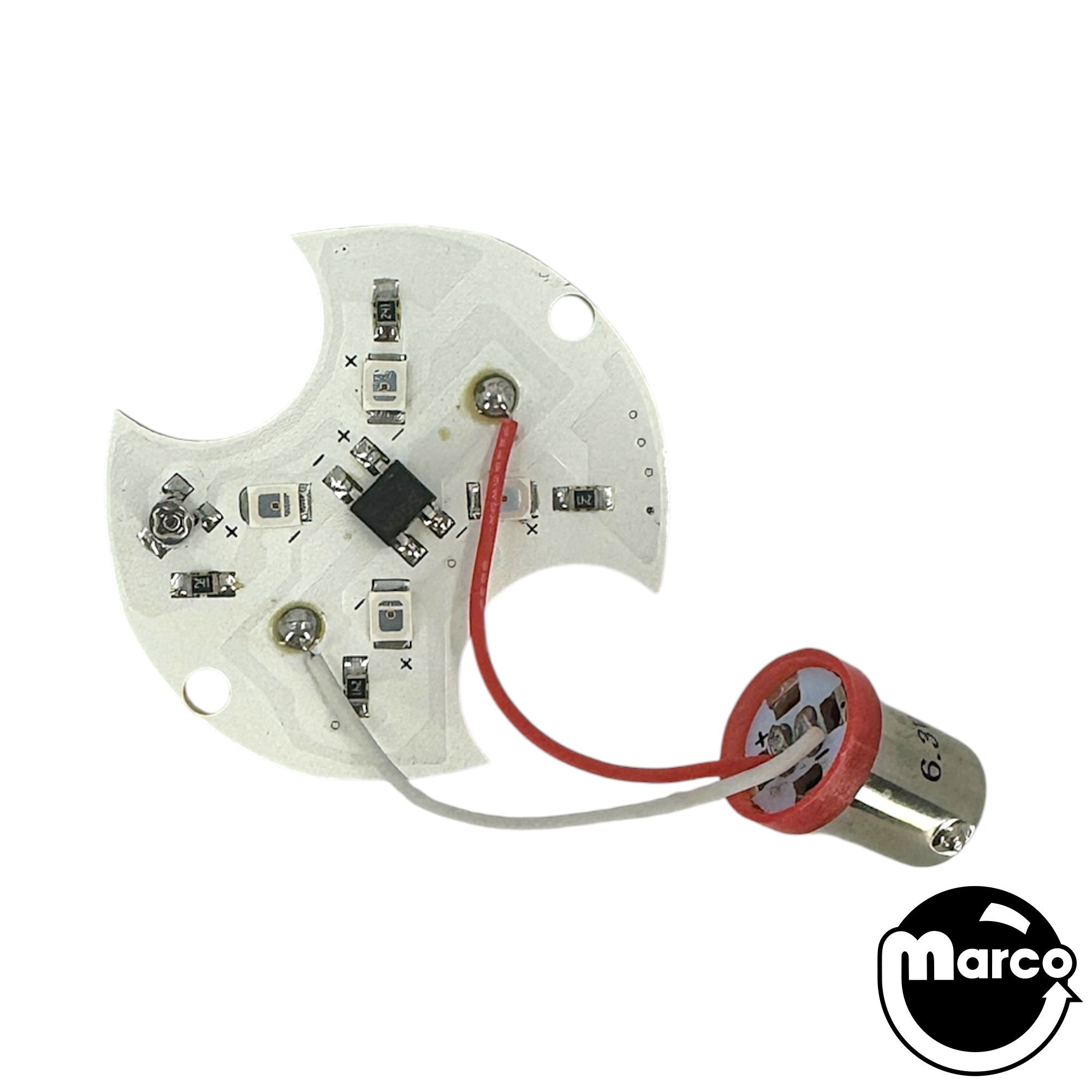 Pop Bumper Bayonet Economy LED Pad RED