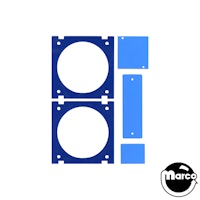 STERN PINBALL ACCESSORY COVER KIT BLUE