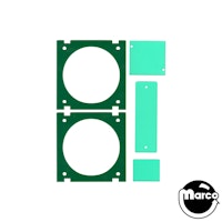 STERN PINBALL ACCESSORY COVER KIT GREEN