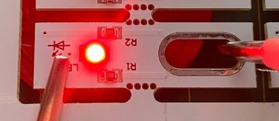 Yoppsicle LED board - Red