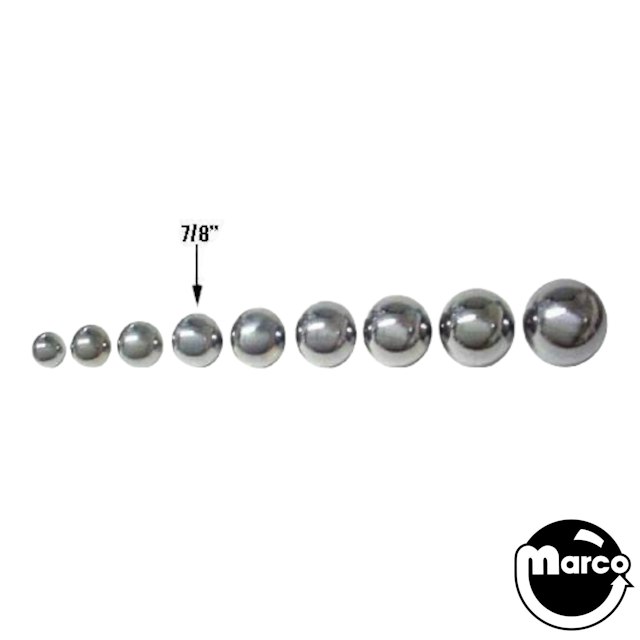 Ball - steel 7/8 inch dia.