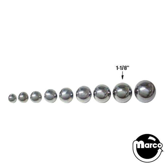 Ball 1-1/8 inch diameter - Bingo machines