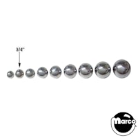 Ball - steel 3/4 inch dia. (Baseball games)