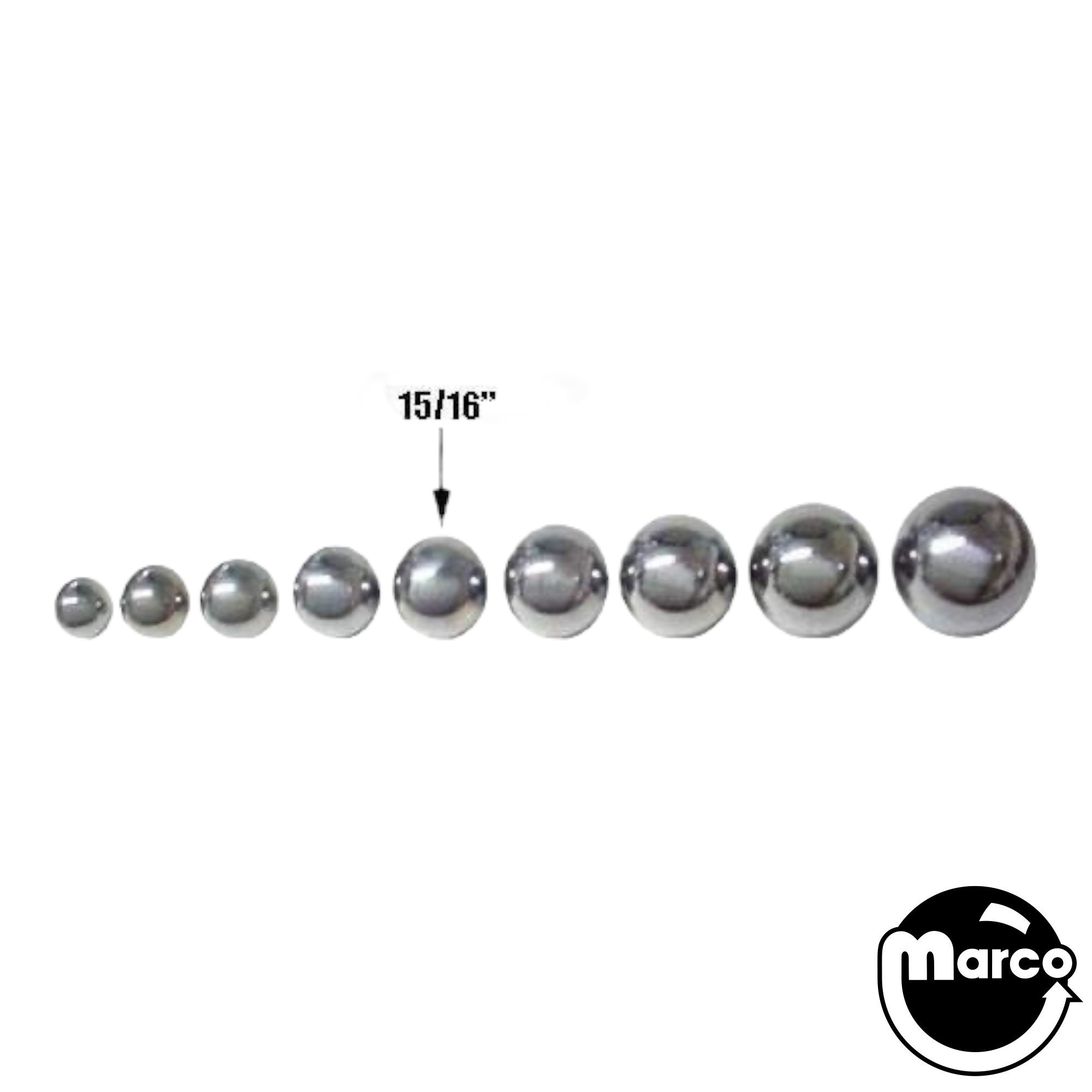 PB1516 - Ball 15/16 inch diameter roll tilt M-168-50 - Marco