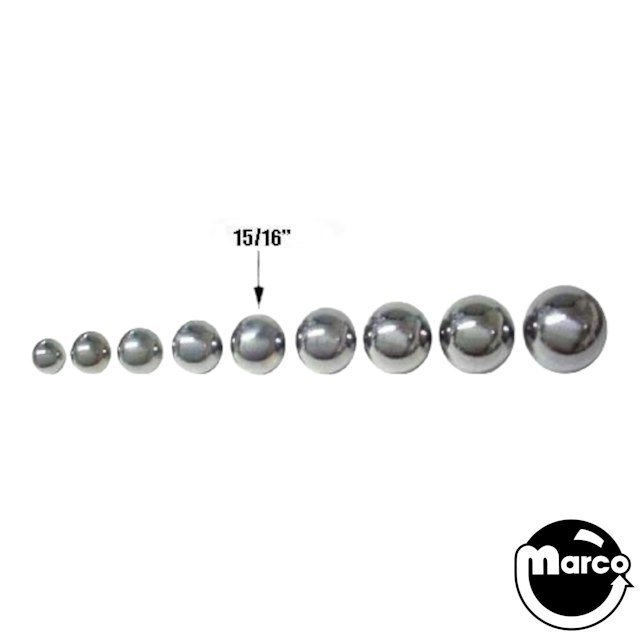 Ball 15/16 inch diameter roll tilt M-168-50