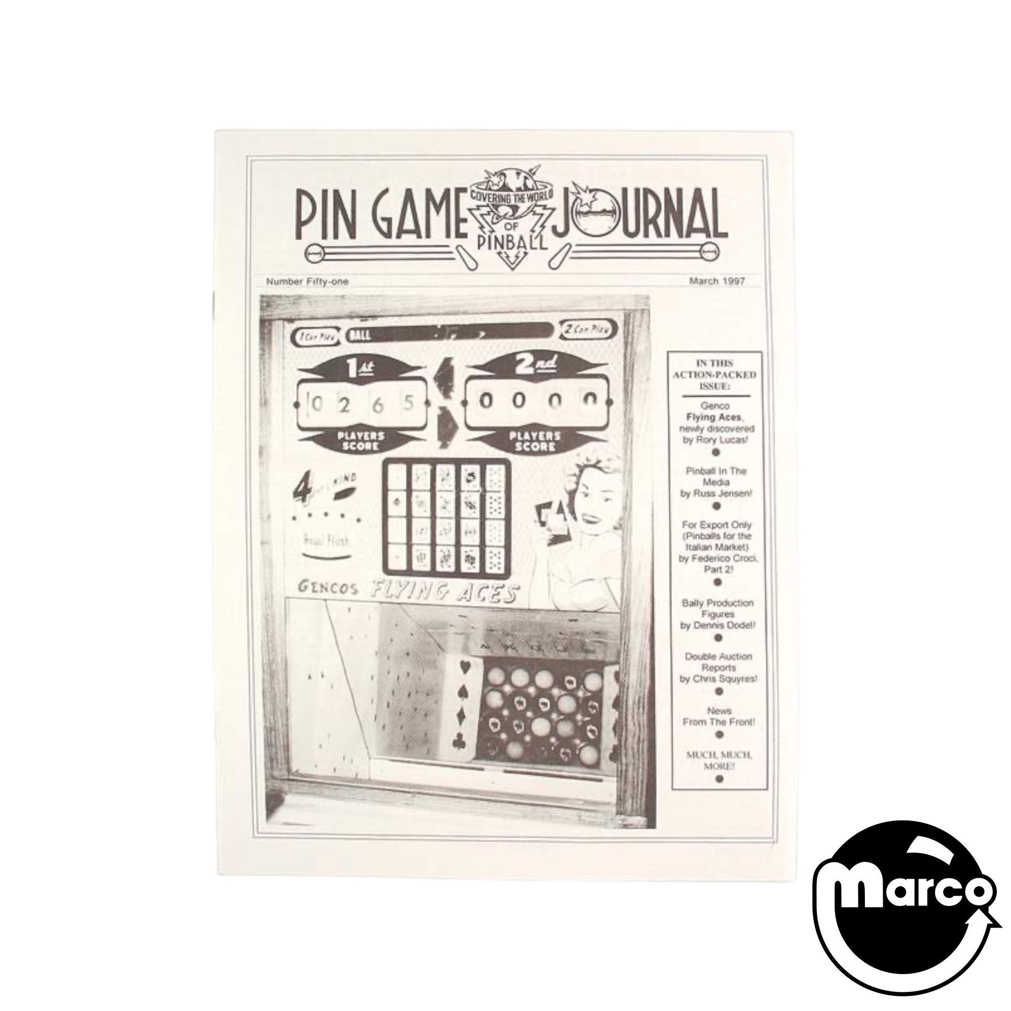 PINGAME JOURNAL 1998/05 Issue