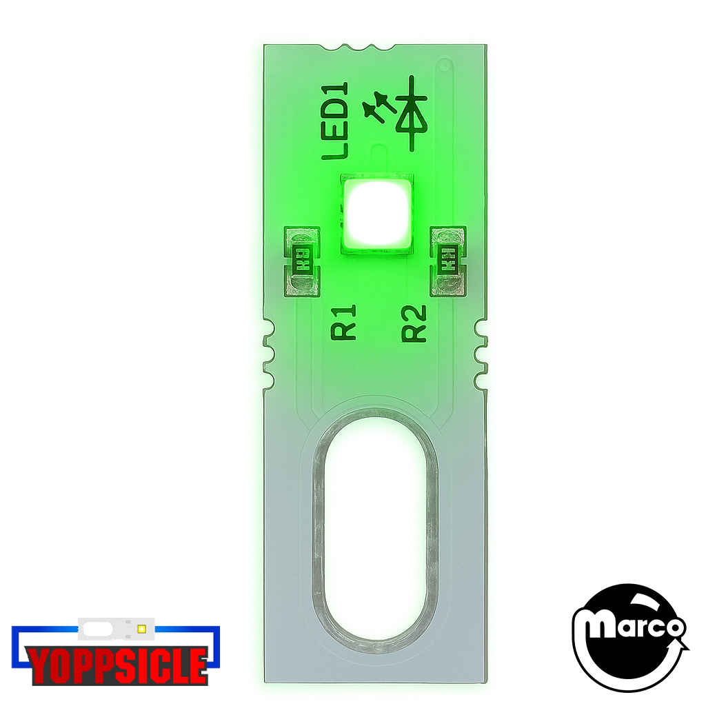 Yoppsicle LED board - Green