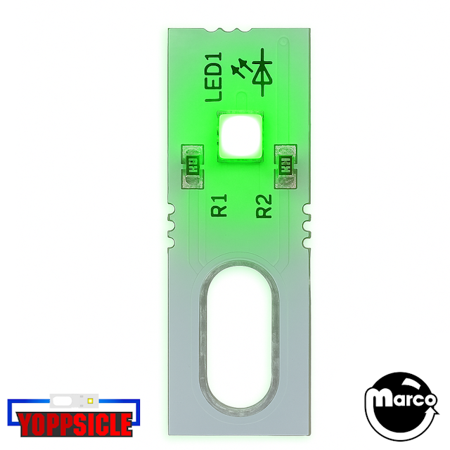 Yoppsicle LED board - Green