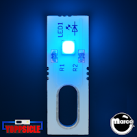 Yoppsicle LED board - Blue