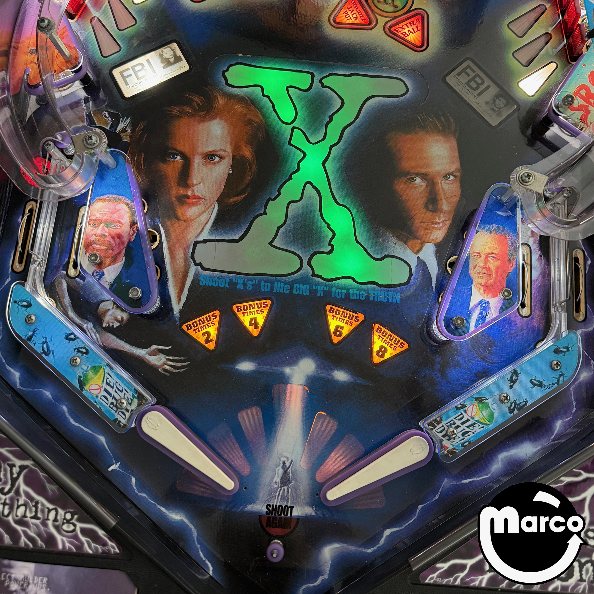 X-FILES (SEGA) CLEAR GUARD (4)