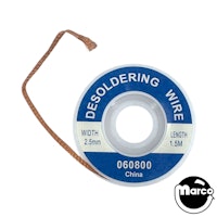 Desoldering braid - 60 inch spool
