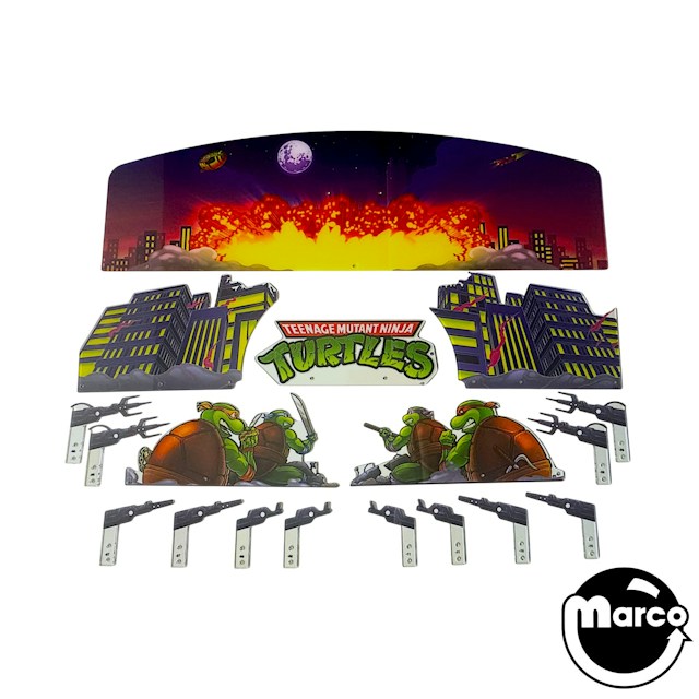 TMNT Pro, Prem, LE Topper Plastic Set