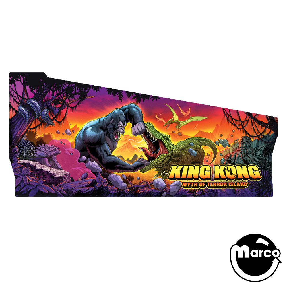 KING KONG PRO (Stern) Cabinet Decal Left