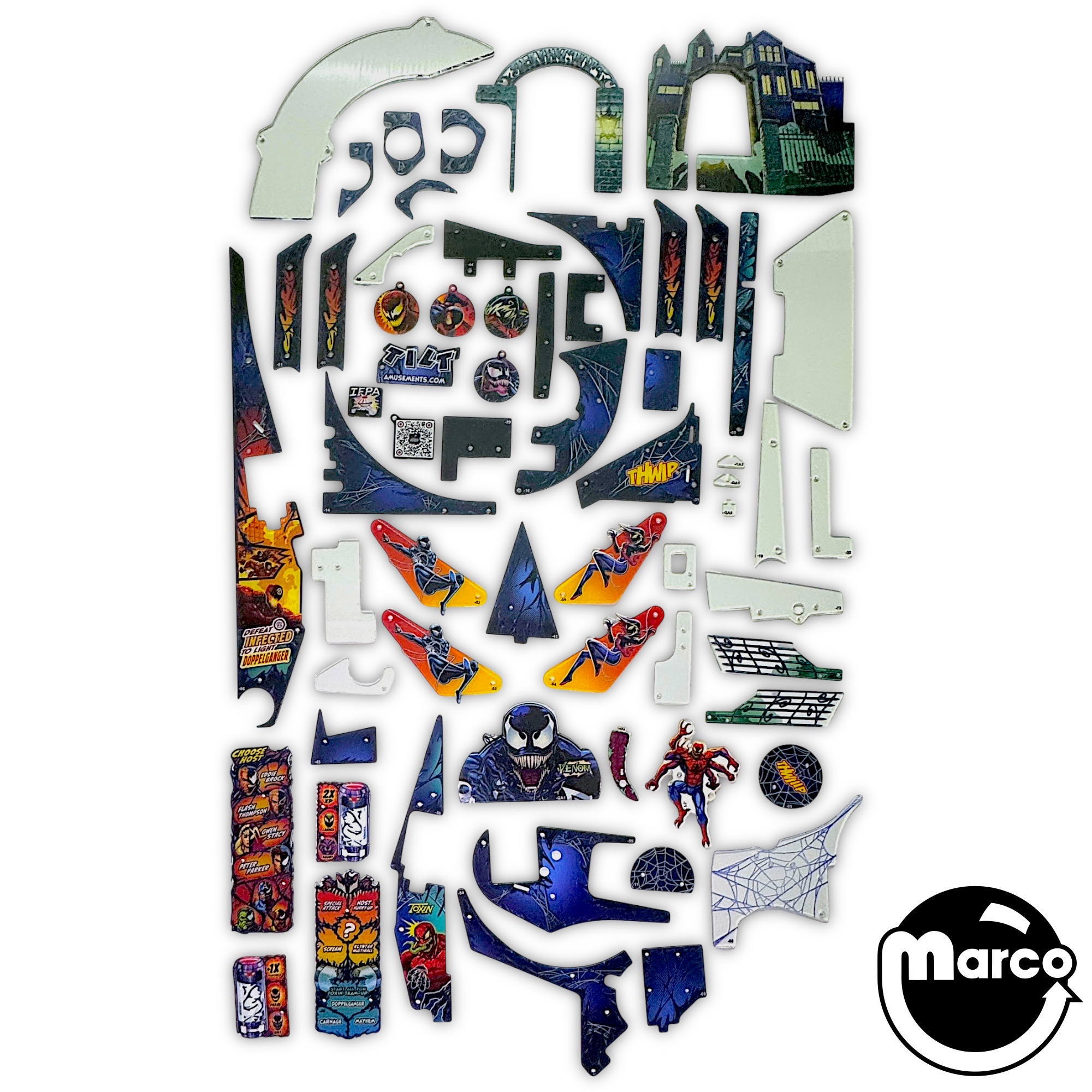 VENOM PRO (Stern) Plastic set