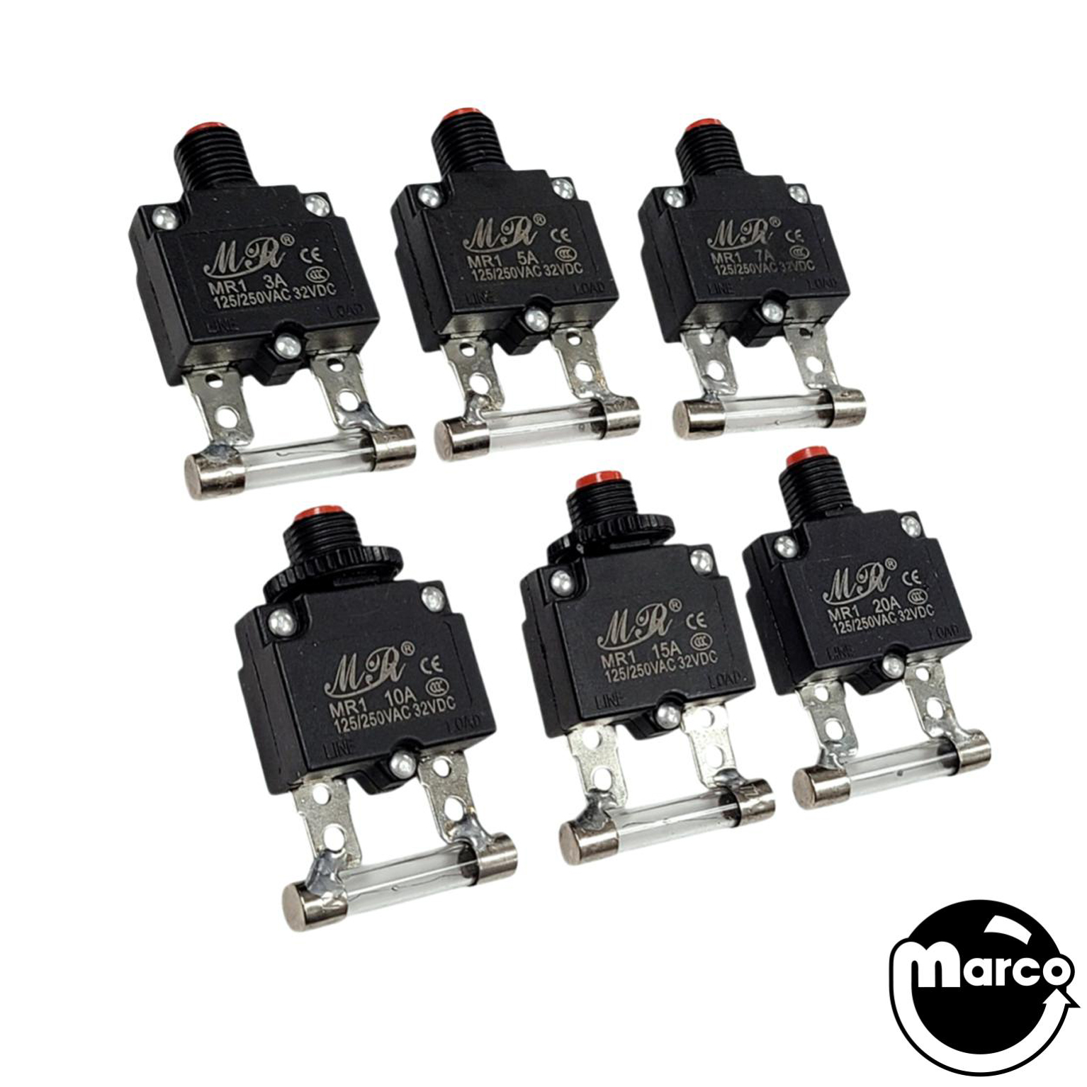 Resettable Fuse Circuit Breakers Kit