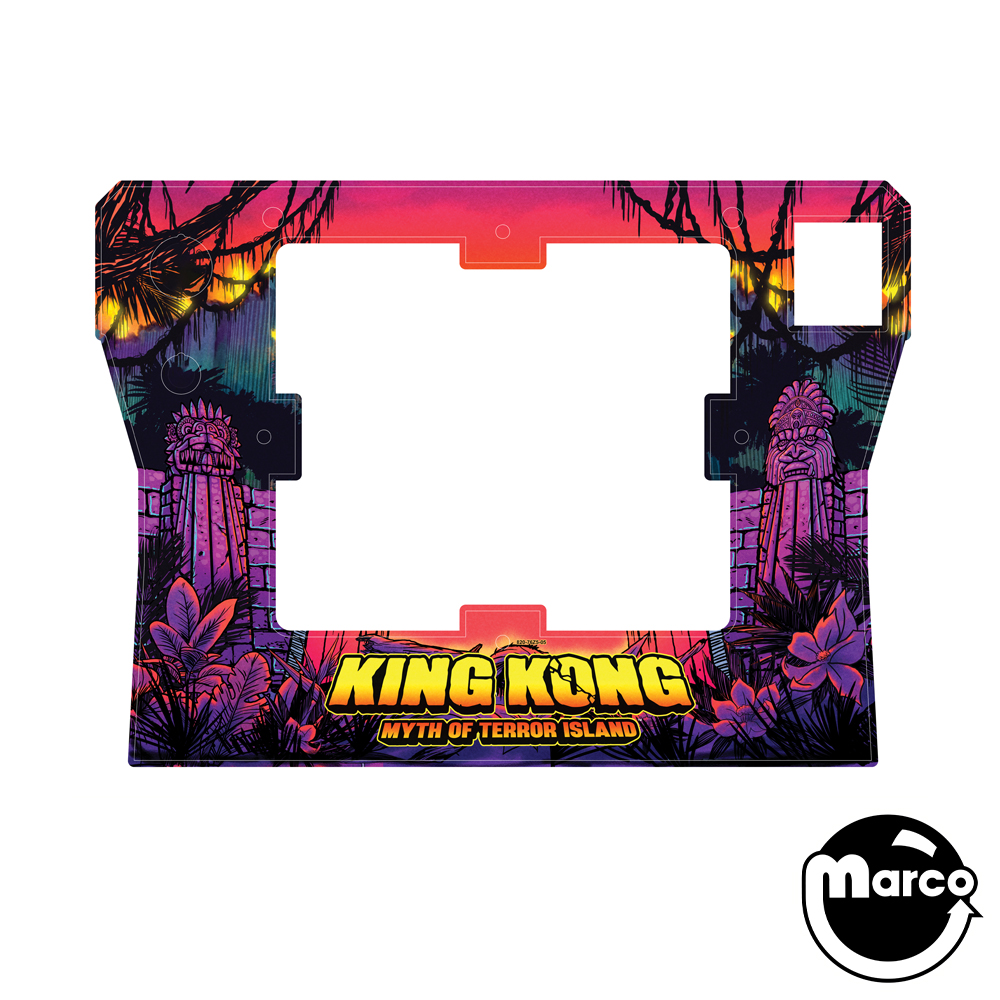 KING KONG PRO (Stern) Cabinet Decal Front