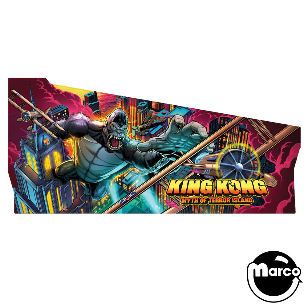 KING KONG PRE (Stern) Cabinet Decal Left
