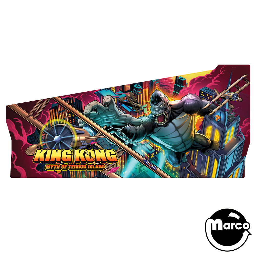 KING KONG PRE (Stern) Cabinet Decal Right