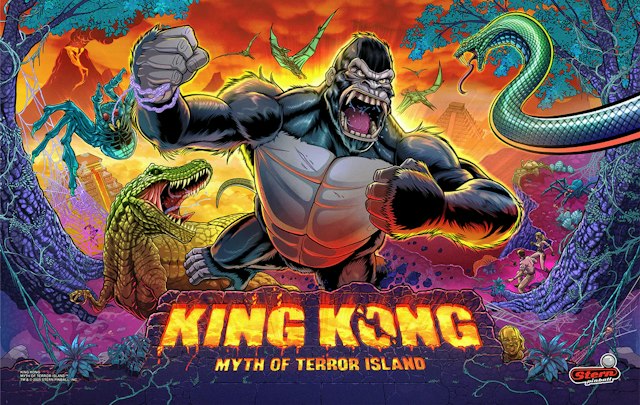 KING KONG PRO (Stern) Translite