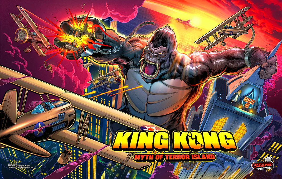 830-8427-Z7 - KING KONG PREMIUM (Stern) Translite - Marco