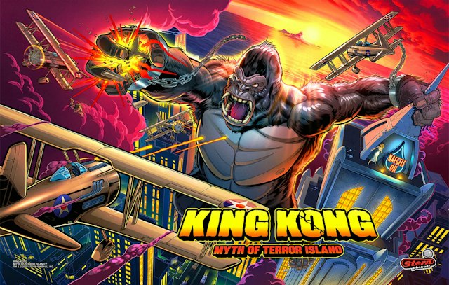 KING KONG PREMIUM (Stern) Translite