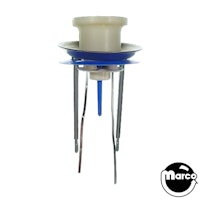 Pop bumper assembly blue skirt