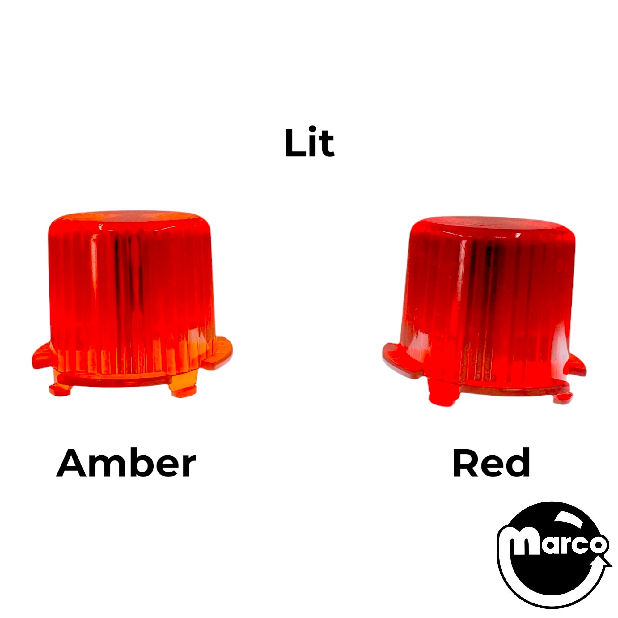 Dome - Flash Lamp Twist-Lock - Amber