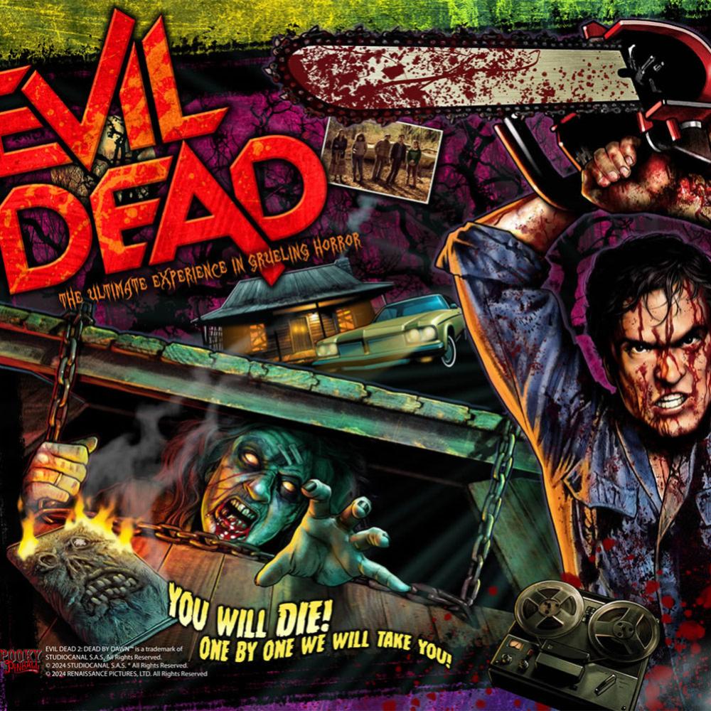 EVIL DEAD CE (Spooky) Pinball Machine