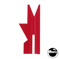 Playfield Shooter Lane Protector - Translucent Red