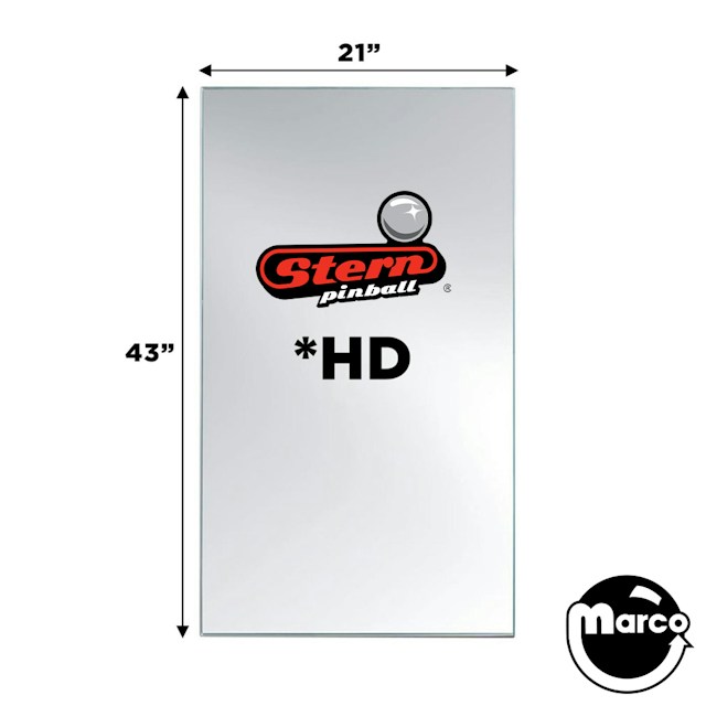 Stern Pinball HD Anti-Reflection playfield glass