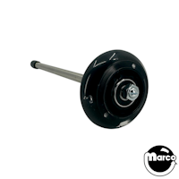 Custom Light Up Skate Wheel Shooter Rod - Black