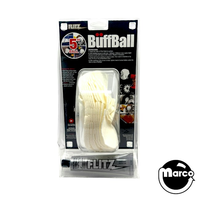 Large Buff Ball 5" with polish