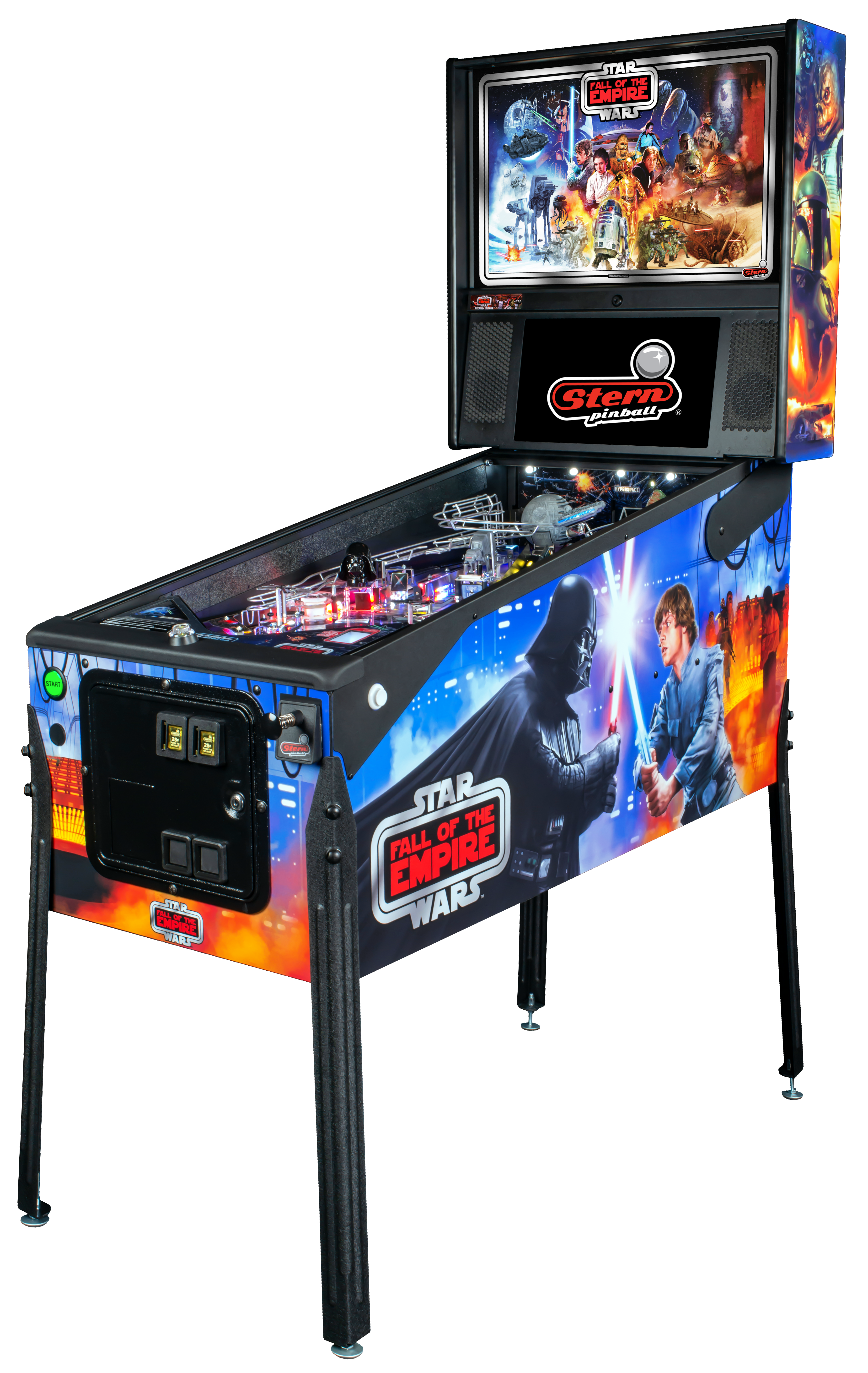 STAR WARS: FALL OF THE EMPIRE PREMIUM (STERN) PINBALL MACHINE