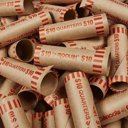 Moolah® Preformed Quarter Coin Wrapper