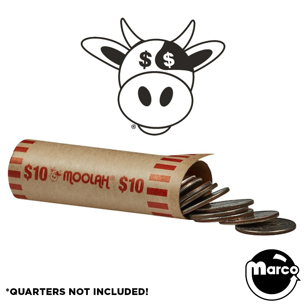 Moolah® Preformed Quarter Coin Wrapper