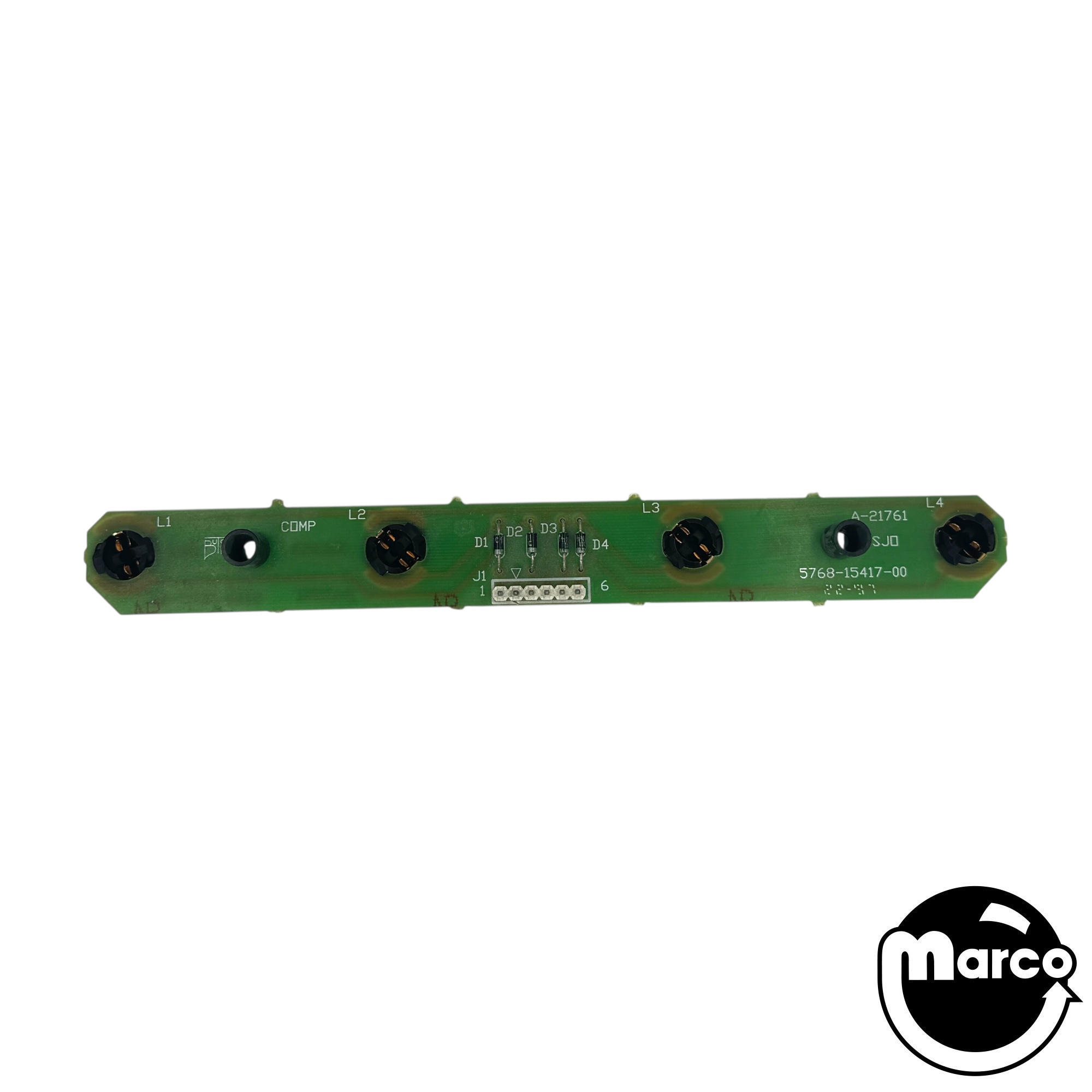 4 Lamp (BALLY) Printed Circuit Board