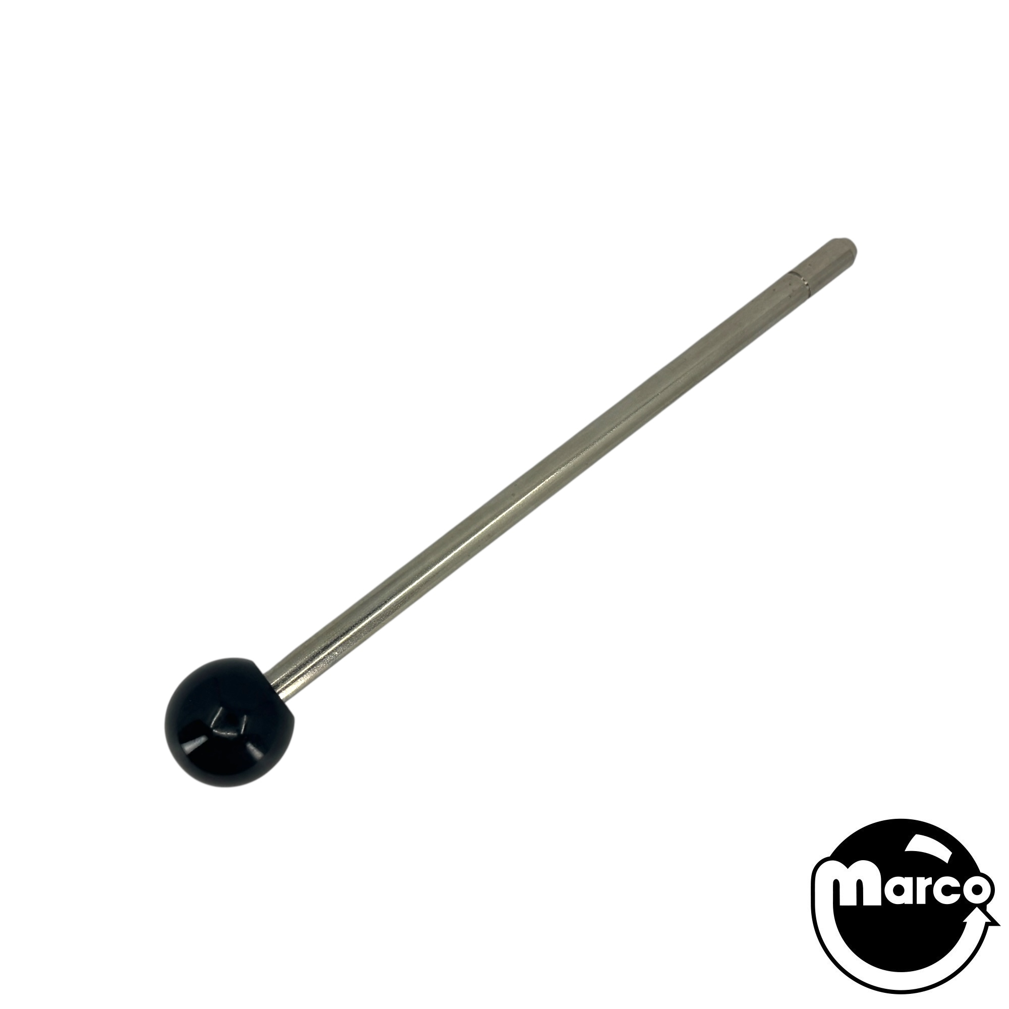 Ball Shooter Rod - Black Sphere 7-7/8 inch
