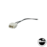 Lamp Socket - Wedge Base 4 inch Leads