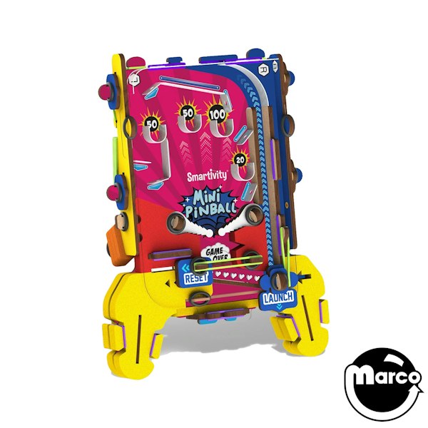 Mini Pinball Replacement 59-PMT-2 - DIY Mini Pinball Machine STEM Kit - Marco Specialties ...