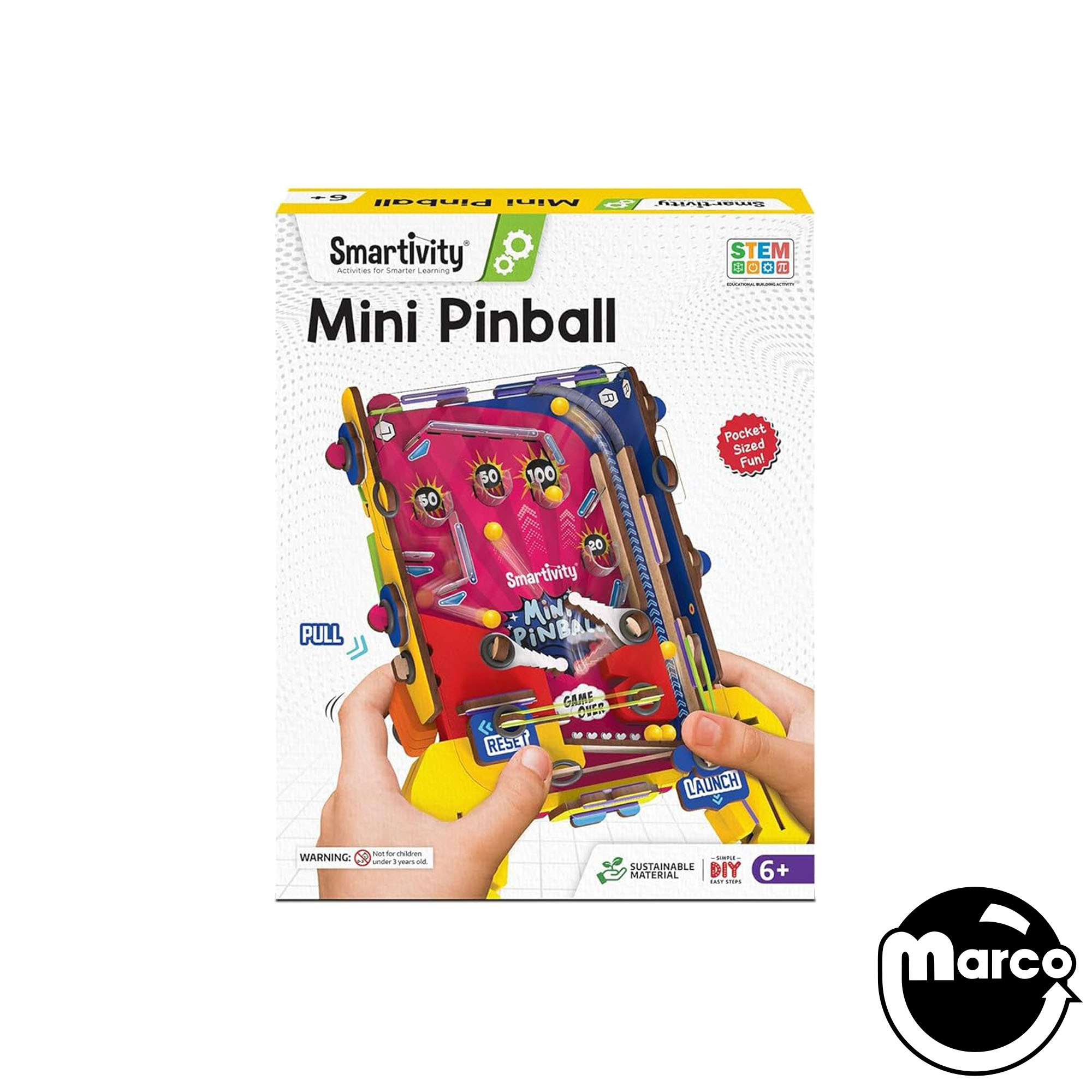 DIY Mini Pinball Machine STEM Kit