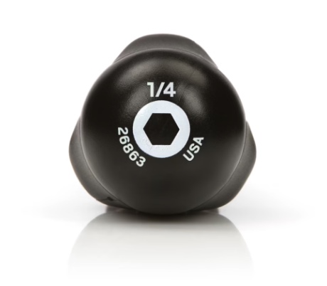 1/4 Inch High-Torque Black Oxide Blade Nut Driver