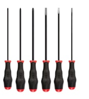 High-Torque Black Oxide Blade Screwdriver Set, 6-Piece (#1-#3, 3/16-5/16 in.)