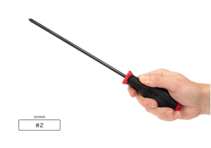 High-Torque Black Oxide Blade Screwdriver Set, 6-Piece (#1-#3, 3/16-5/16 in.)